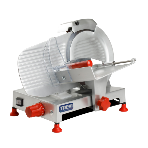 TREVI 250 Lux. 10" Manual Gravity Feed Meat Slicer 120vol