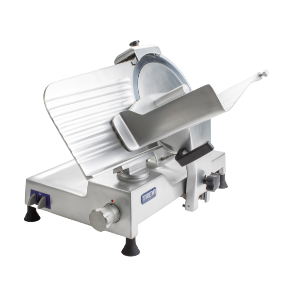 TREVI Start 300 / 12" Manual Meat & Cheese Slicer w/ 12" Blade, Belt Driven, Aluminum, 1/2 hp