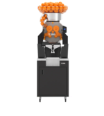 Zumex 09945 Speed Up All-in-One High Capacity Automatic Feed Juicer with Slim Black Podium - 40 Fruits / Minute