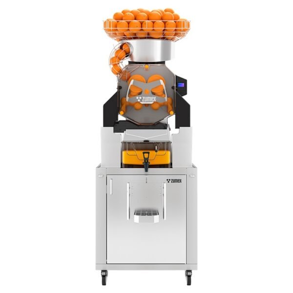 Zumex 08842 Speed S+ Self Service All-in-One High Capacity Automatic Feed Juicer with Tank Podium - 40 Fruits / Minute