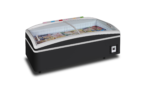 51" Freezer tipe Island Merchandiser Sliding Glass Super Topo