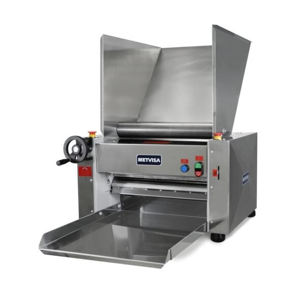 BIMG / METVISA Dough Roller & Sheeter, table top, 20”W roll – 510mm, 25 lbs dough capacity, adjustable, heavy duty, stainless steel 1,5 hp