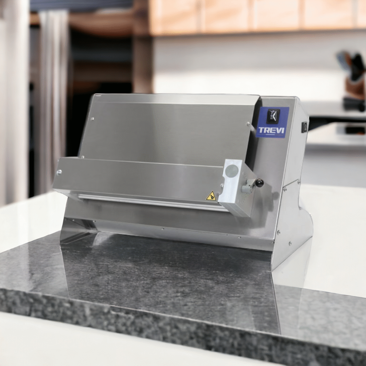 TREVI DRV 420 M Countertop Dough Sheeter 120V 1/2 HP (With pedal Activation) - Image 3