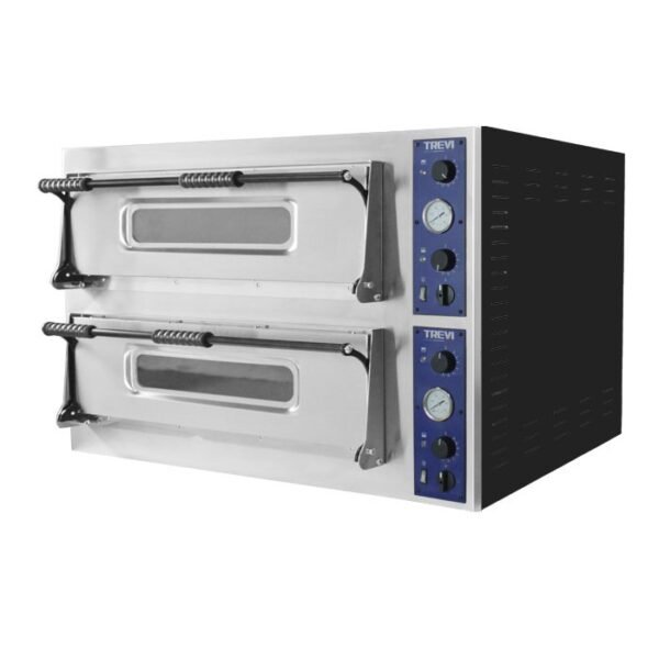 TREVI Electric Dual Chamber Pizza Oven Model BASIC 6+6.